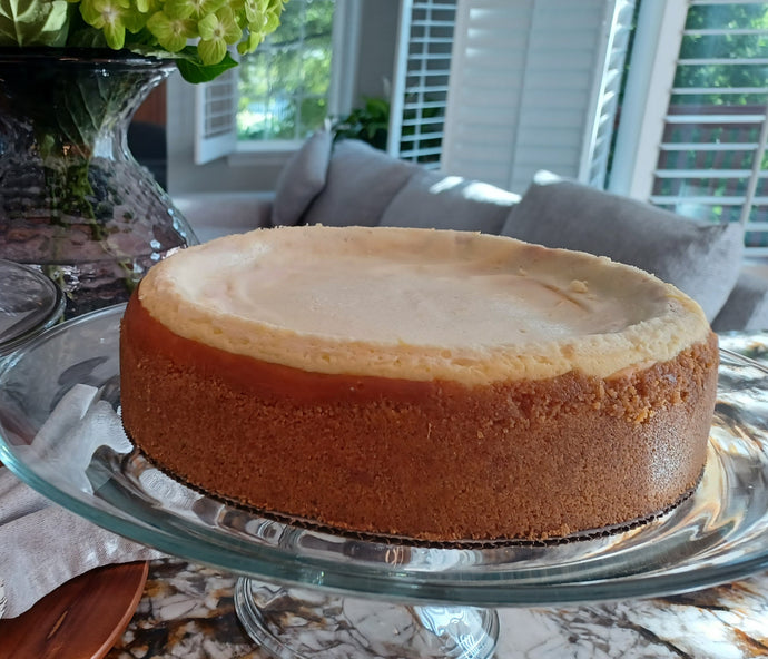 Classic (New York Style/Plain) Cheesecake