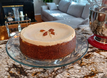 Load image into Gallery viewer, Bourbon Vanilla Pecan Cheesecake*