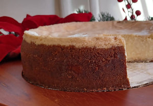 VH Holiday Eggnog Cheesecake