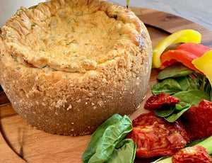 Cheesecake - Savory Garden Vegetable