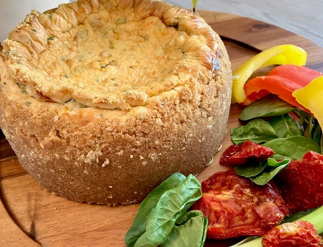 Cheesecake - Savory Garden Vegetable
