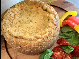 Cheesecake - Savory Garden Vegetable