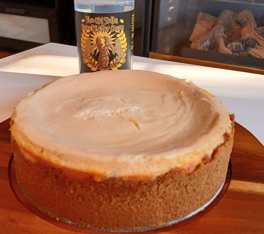 Two Old Sloths Peanut Butter Cream Cheesecake*